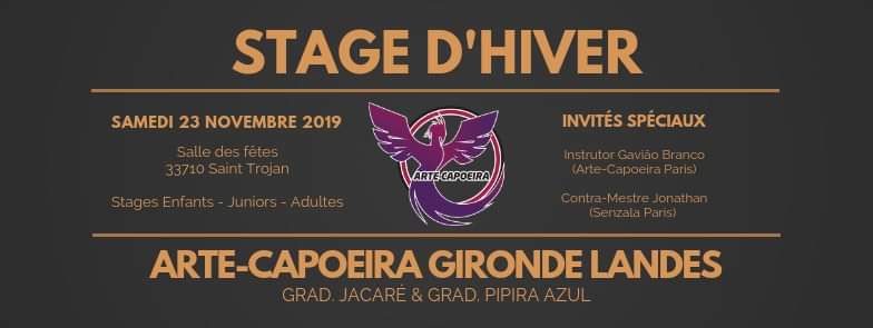 4ème stage d'hiver Arte-Capoeira Gironde Landes